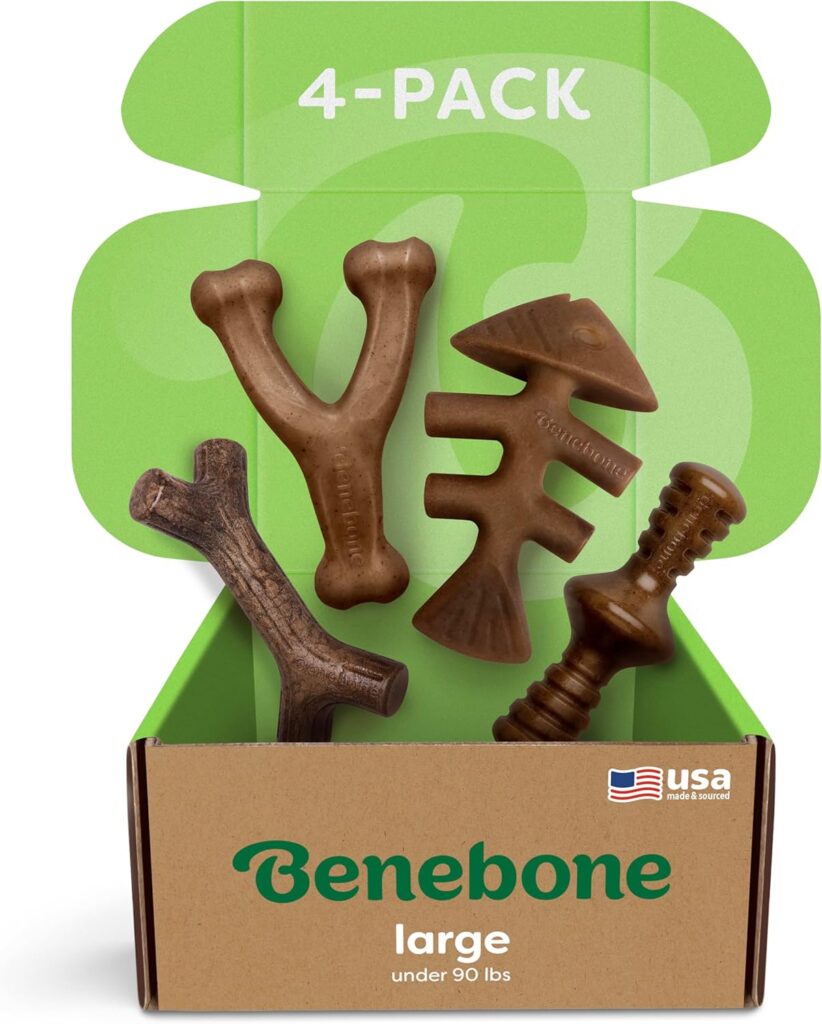 Benebone Holiday Durable Dog Chew Toy