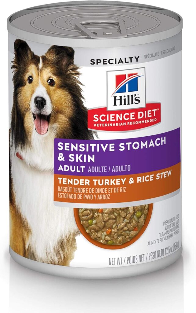 Hill’s Science Diet Wet Dog Food for Sensitive Stomach & Skin